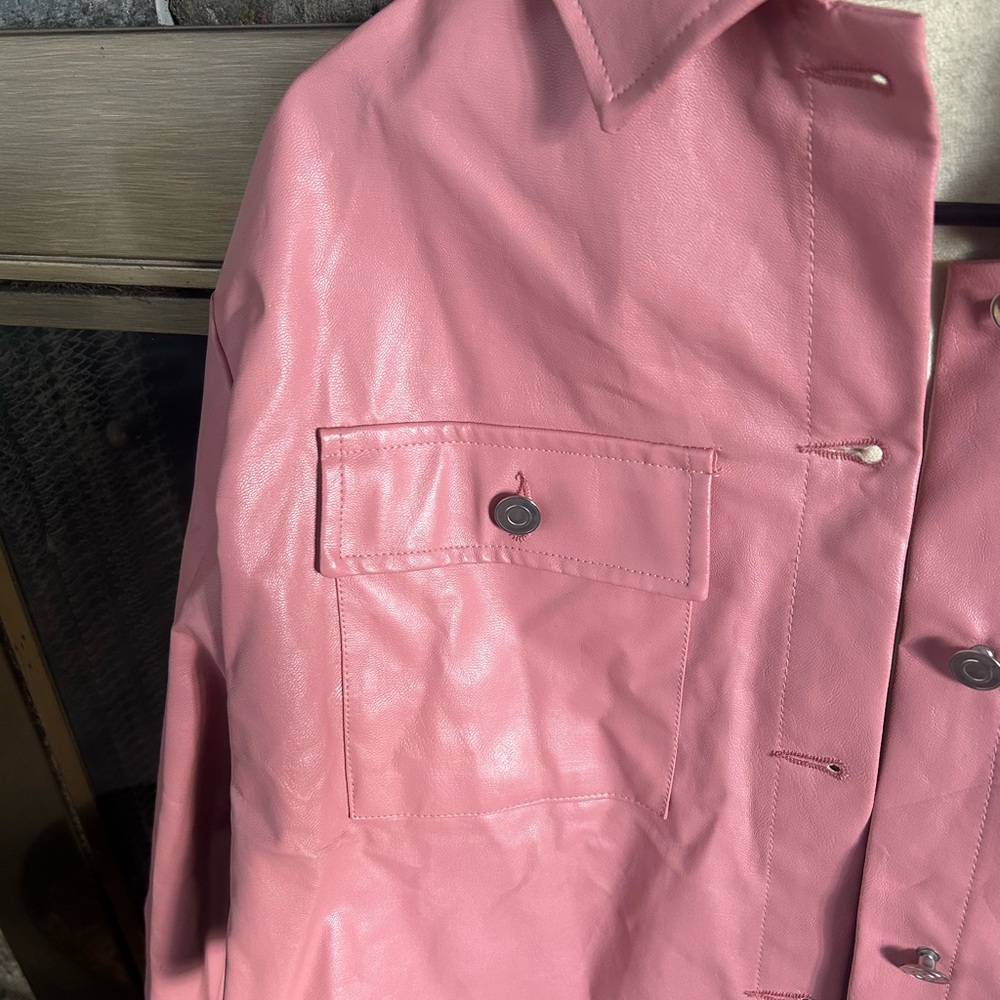 Pink Women's Jacket - Picture 2 of 2